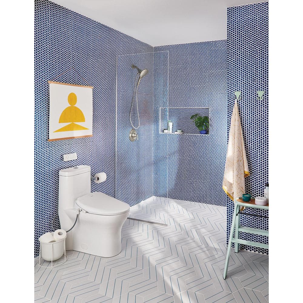 Spot Resist Brushed Nickel Handheld Wall Mounted Shower