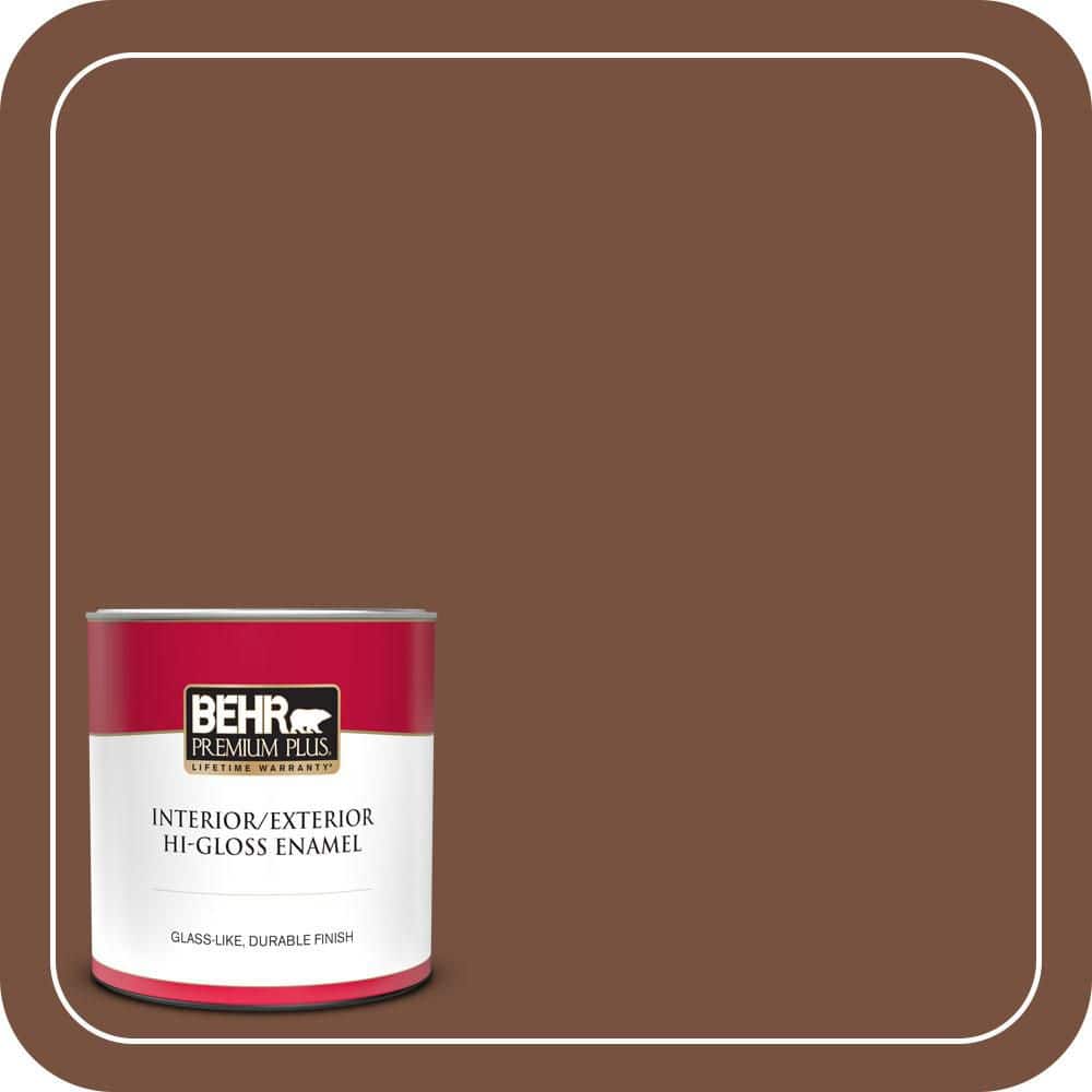 1 qt. #240F-7 Root Beer Hi-Gloss Enamel Interior/Exterior Paint & Primer price history on PriceWatchPro