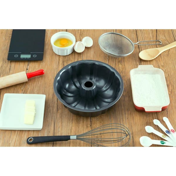 Home Basics Fluted Cake Pan