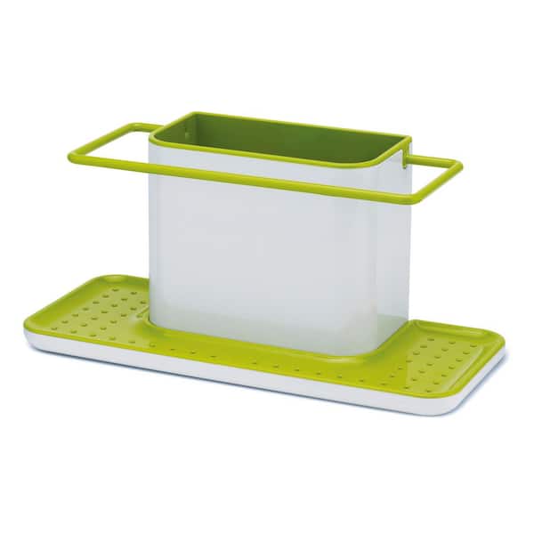 Joseph Joseph Caddy Large Sink Tidy in White and Green