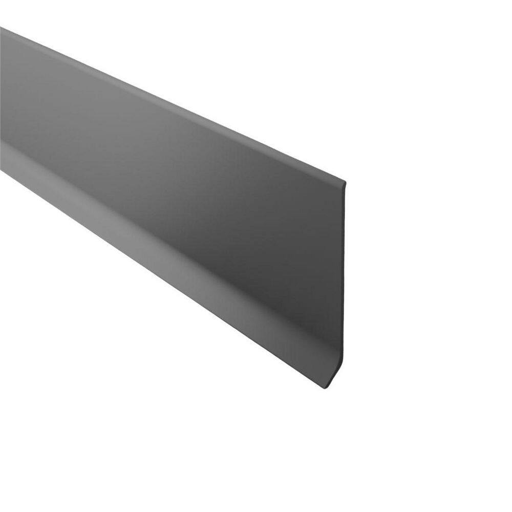 Novorodapie L Urban Graphite 2-1/2 in. x 98-1/2 in. Aluminum Baseboard price history on PriceWatchPro