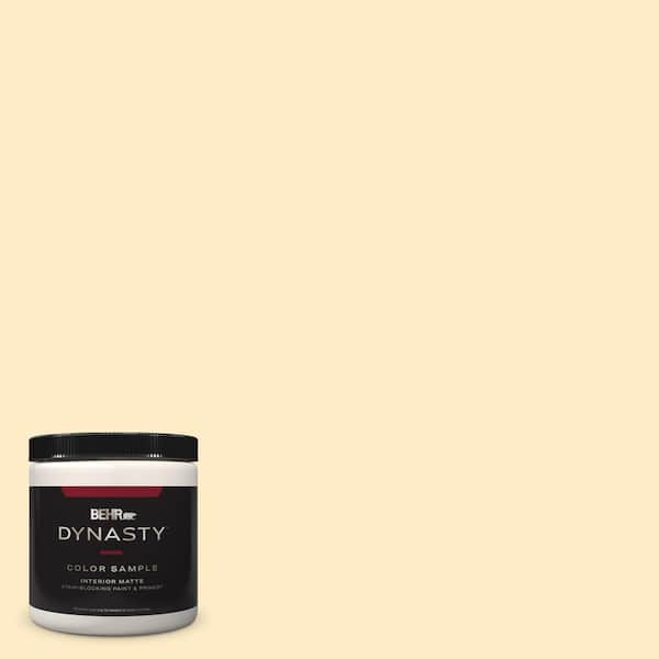 BEHR DYNASTY 8 oz. #M290-2 Frittata Matte Stain-Blocking Interior/Exterior Paint and Primer Sample
