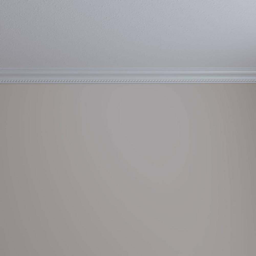 Edinburgh Traditional White Polyurethane Crown Moulding 94.5"