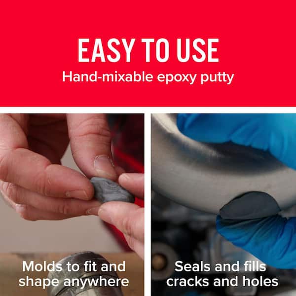 J-B Weld 2 oz. High Heat Adhesive Putty 8297 - The Home Depot