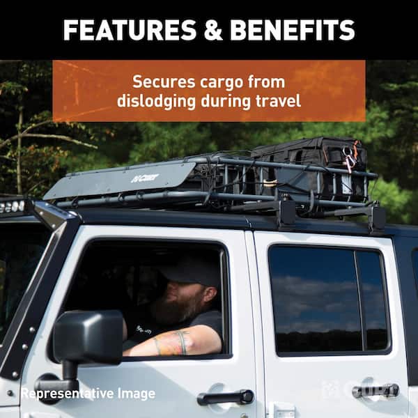 65" x 38" Extended Roof Rack Cargo Net