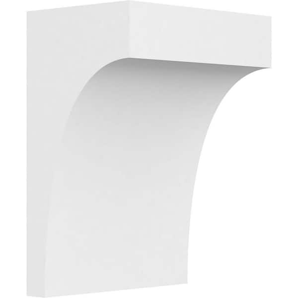 Ekena Millwork 7 in. x 10 in. x 5 in. Standard Stockport Architectural Grade PVC Corbel