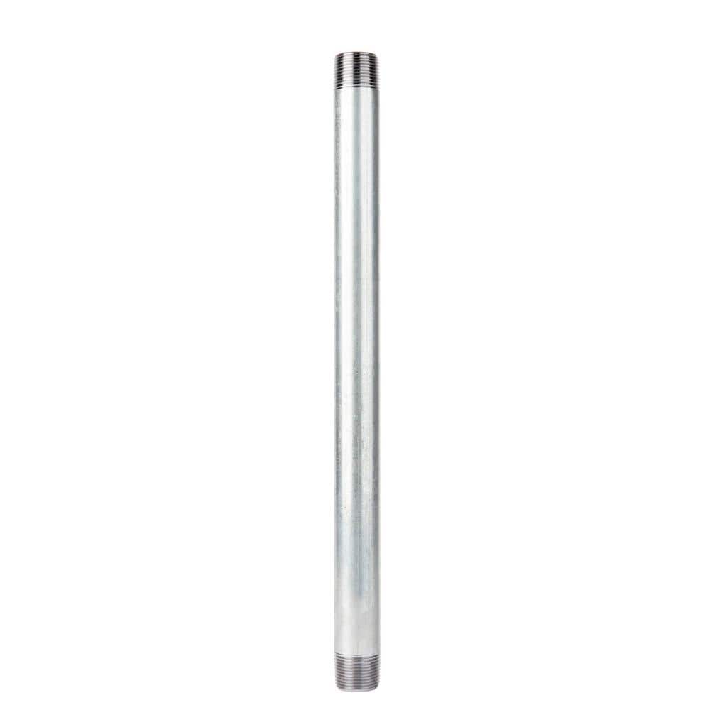 STZ 1 in. x 18 in. Galvanized Steel Pipe PDG P1X18 The Home Depot