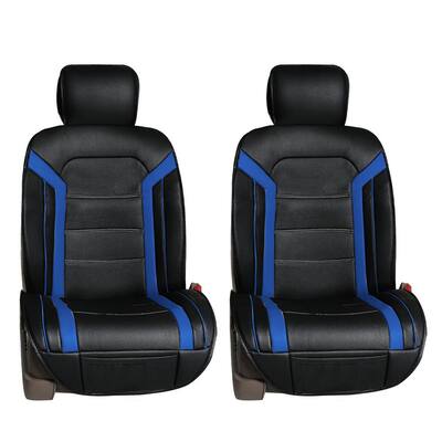 Futuristic Leather 47 in. x 23 in. x 1 in. Seat Cushions - Front Set