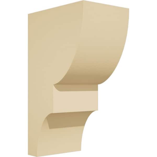 Ekena Millwork Ridgewood 4 in. W x 10 in. H x 6 in. D Signature Urethane Polyurethane Corbel