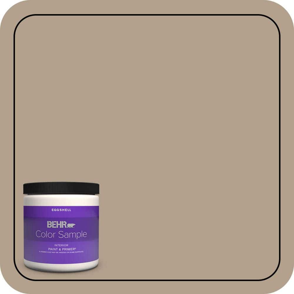 8 oz. #PWL-85 Stepping Stones Eggshell Enamel Interior Paint & Primer Color Sample price history on PriceWatchPro