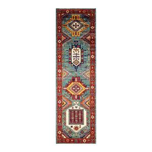 Solo Rugs Serapi One-of-a-Kind Traditional Blue 2 ft. x 8 ft. Runner Hand  Knotted Tribal Area Rug M1982-380 - The Home Depot