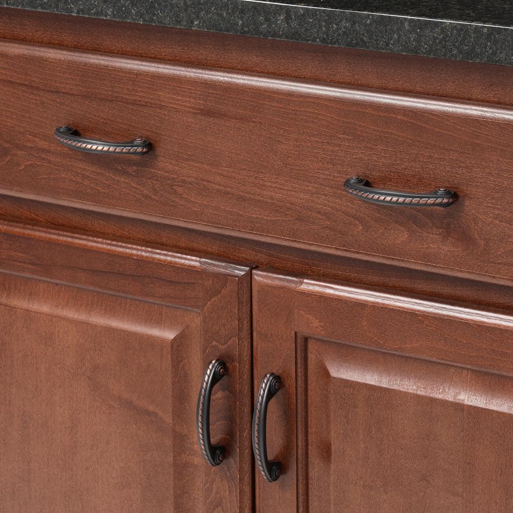Oil Rubbed Bronze 3-Inch Traditional Cabinet Pull