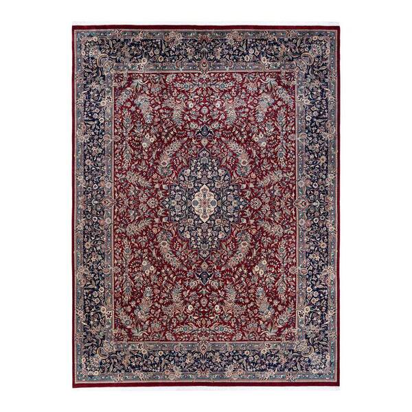 Solo Rugs Mogul One-of-a-Kind Traditional Red 9 ft. 2 in. x 12 ft. 3 in. Oriental Area Rug