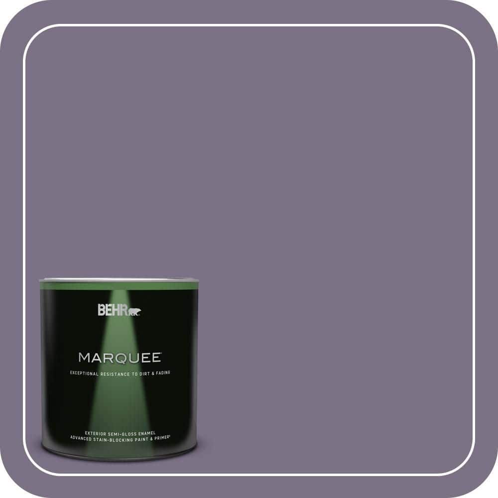 1 qt. #660F-6 Peruvian Violet Semi-Gloss Enamel Exterior Paint & Primer price history on PriceWatchPro