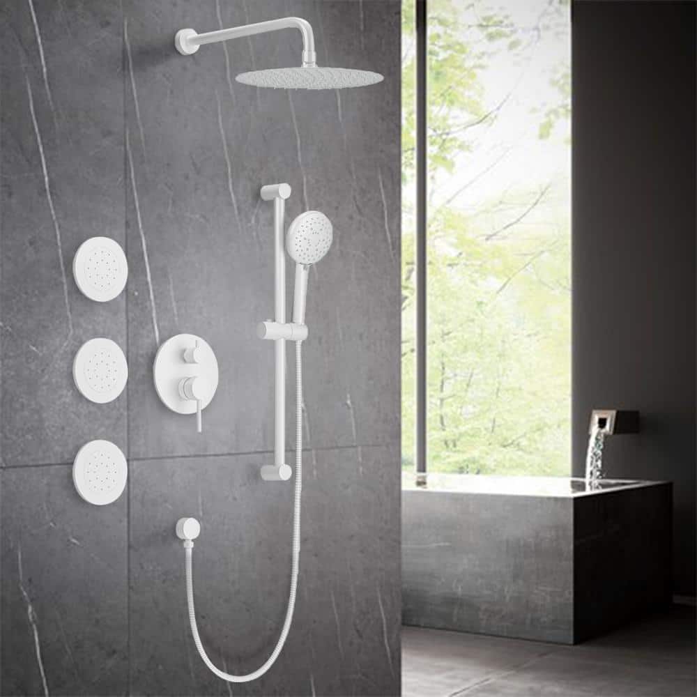 white-wall-bar-shower-kits-