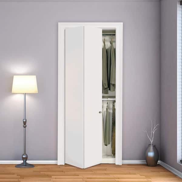 Steves & Sons 24 in. x 80 in. Flush Hollow Core White Primed