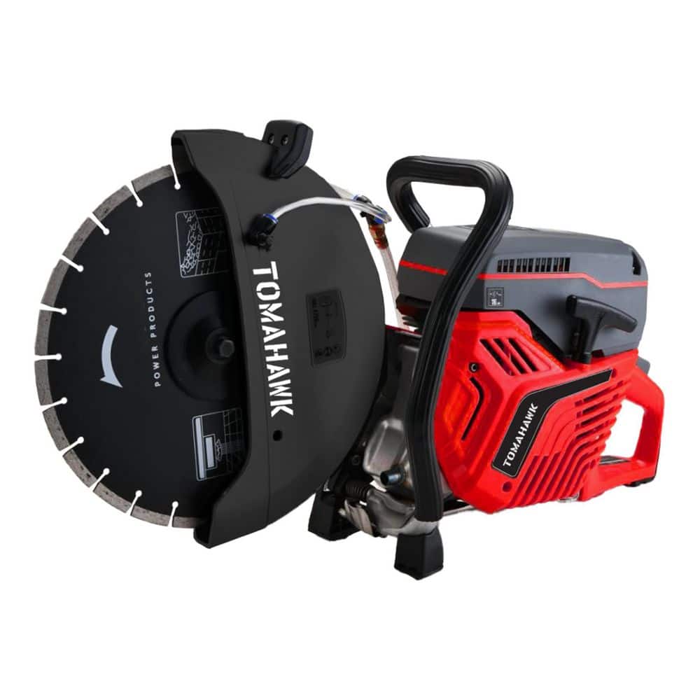 Concrete Saw 14 in. 74cc Handheld Cut-Off Saw 5 in. Cutting Depth Gas Powered Water Cooling System Concrete Cutter price history on PriceWatchPro