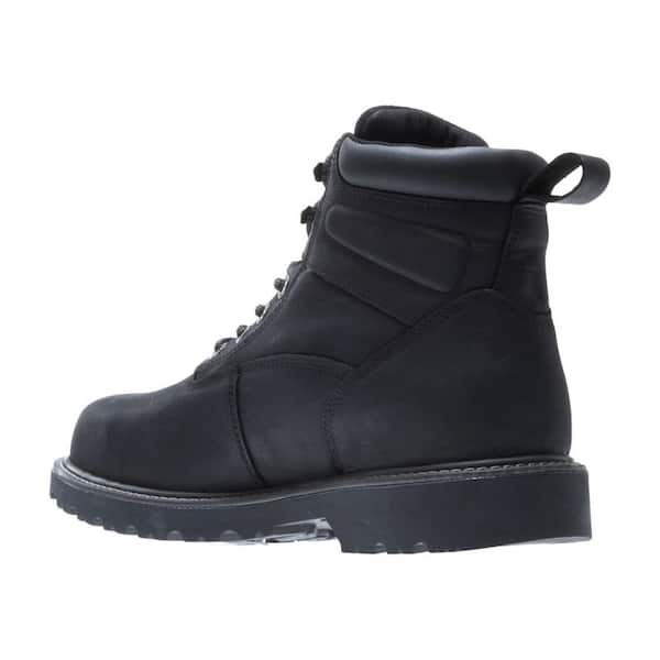 Wolverine black work on sale boots