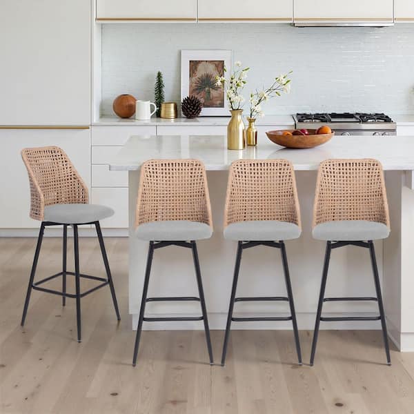 てつ BACCHUS STOOL Flash Furniture Hercules Series 28.75 in. Cherry Wood Seat/Black