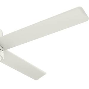 Trak 72 in. Integrated LED Indoor/Outdoor Fresh White Commercial Ceiling Fan with Light and Wall Control