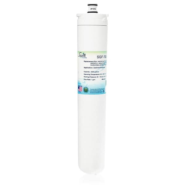 Replacement water filter for WATER FACTORY 47-55712G2,3MROP411, AQUA-PURE AP390E, 55581-03