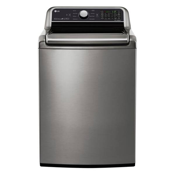 LG 5.0 cu. ft. Smart Top Load Washer with WiFi Enabled in Graphite Steel, ENERGY STAR