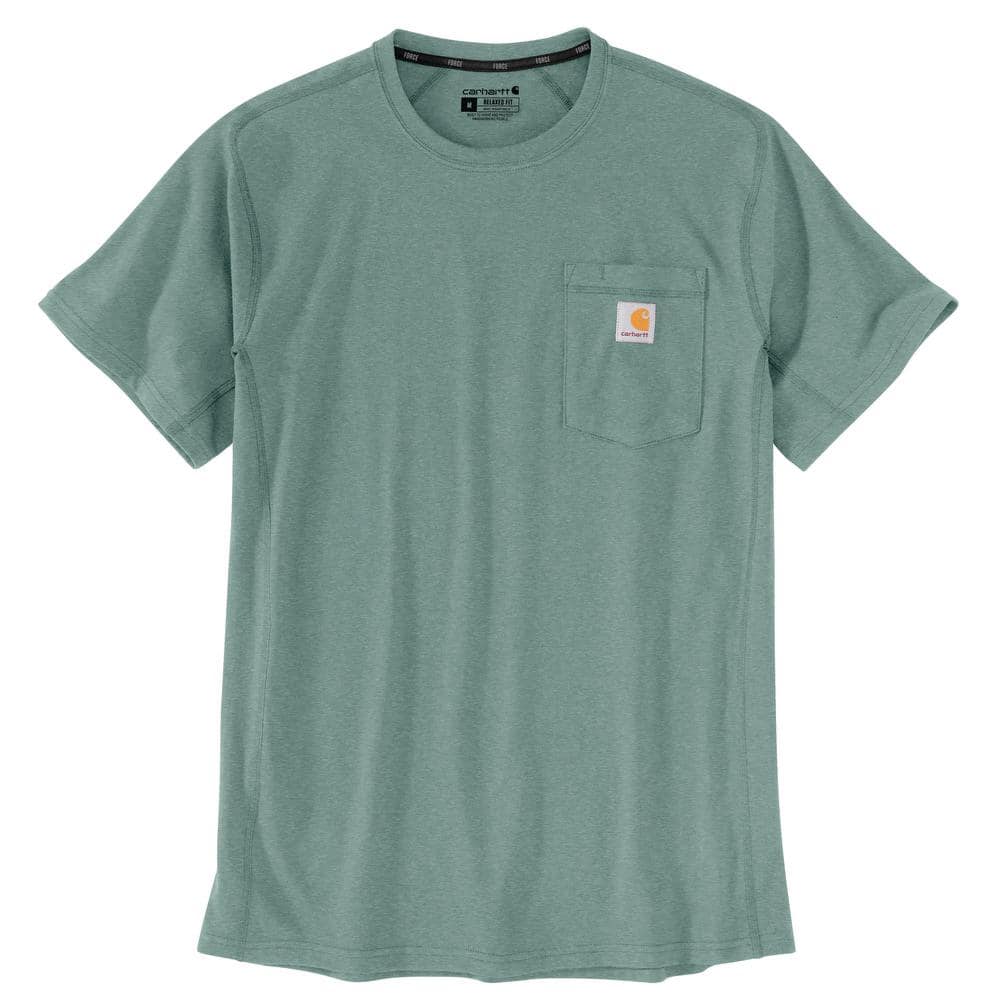 Carhartt Men's XX-Large Tall Succulent Heather Cotton/Polyester Force ...