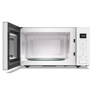 22 in. 1.6 cu. ft. Sensor Cooking Microwave in White