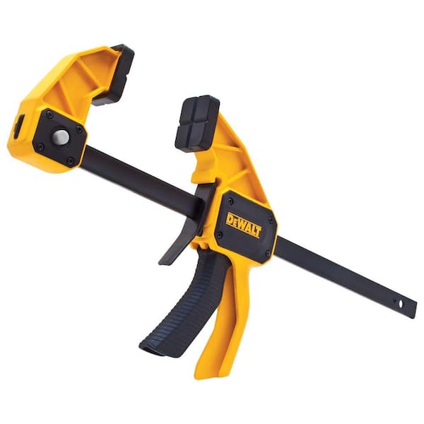 DEWALT - 12 in. 300 lbs. Trigger Clamp with 3.75 in. Throat Depth (4 Pack)