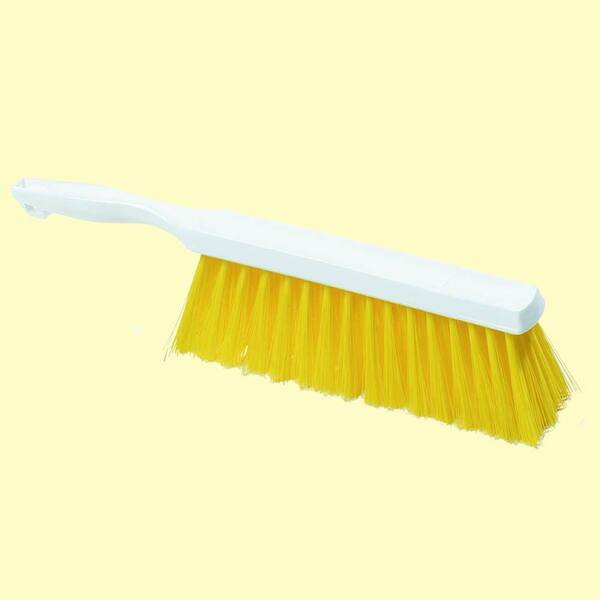 Carlisle 13 in. Yellow Polyester Bench and Counter Brush (Case of 12)