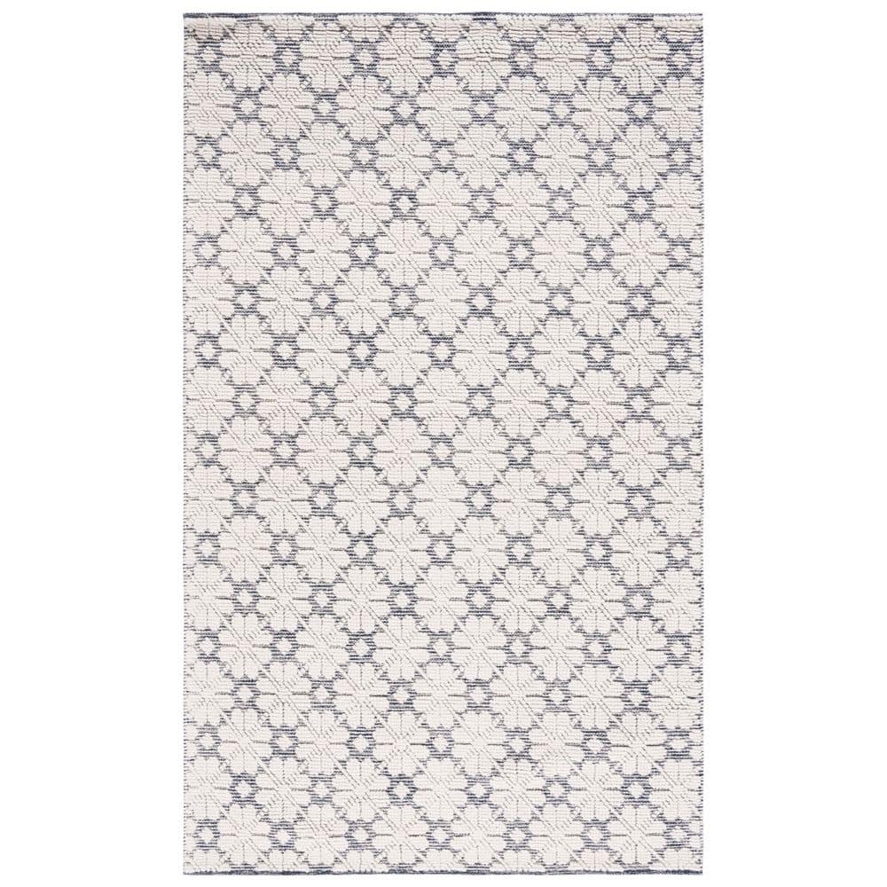 Vermont 3 ft. x 5 ft. Ivory/Navy Floral Area Rug price history on PriceWatchPro