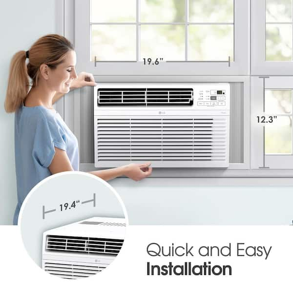 Reviews for LG 10,000 BTU 115-Volt Window Air Conditioner Cools 