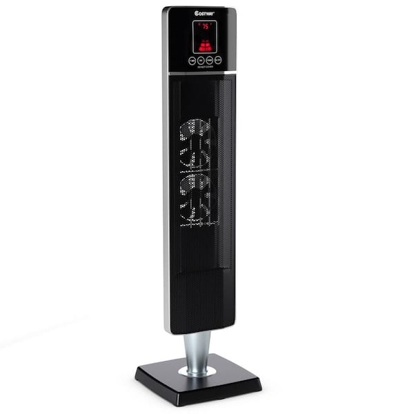 Costway 30.5 in. H 1500-Watt Stand Freestanding Convector Heater Baseboard Heater