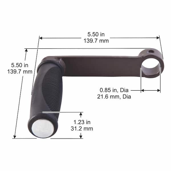Liberty Garden Products CRK0007 Replacement Crank Arm, Bronze