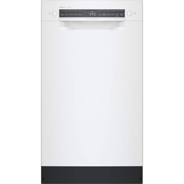 Bosch 300 Series 18 in. Front Control Smart Built-In Dishwasher with 3rd Rack and 46 dBA