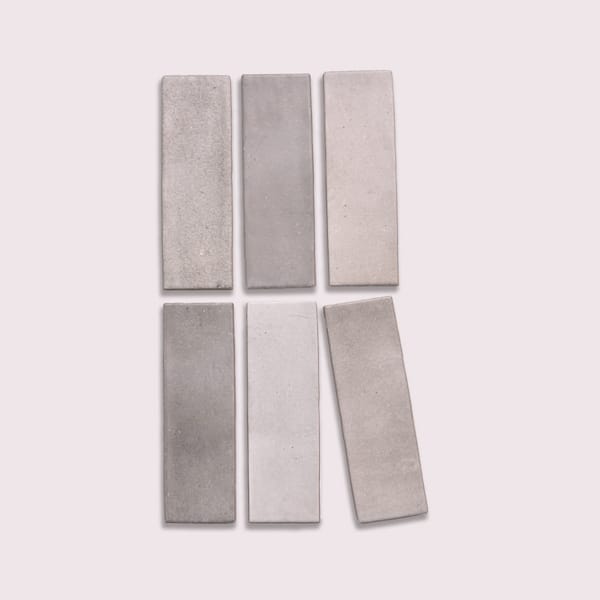 Celine 2 in. x 6 in. Matte Greige Porcelain Subway Floor and Wall Tile (5.33 sq. ft. /Case)