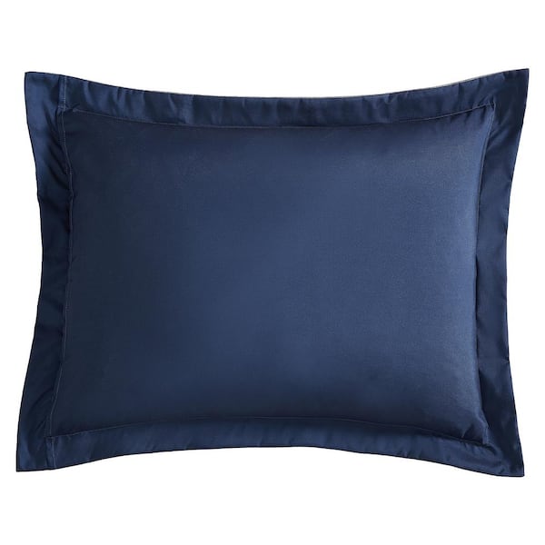 Buy NAUTICA Solid Ultra Soft Plush Navy Euro Sham - Nocolor At 52% Off