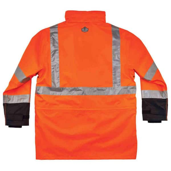 Orange discount work jackets