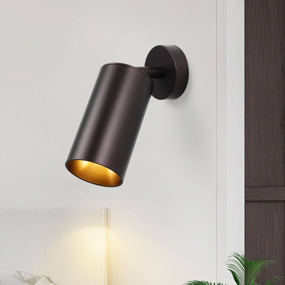 Parroco 1-Light Less Than 2 ft. Oil Rubbed Bronze Track Lighting Kit Cylinder Track Head Hard Wired Task Lighting price history on PriceWatchPro