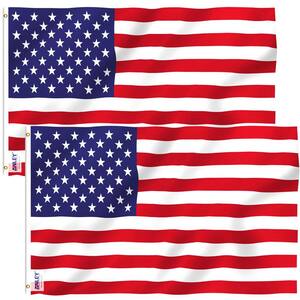 Valley Forge Flag 2 1 2 Ft X 4 1 2 Ft Cotton G Spec U S Flag Gsp6857 The Home Depot