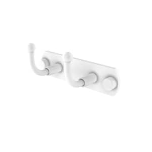 Skyline Collection 2 Position Robe Hook in Matte White