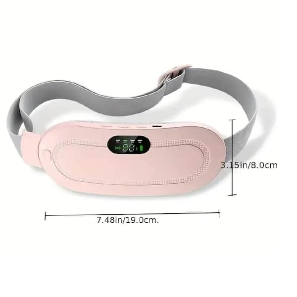 Aoibox 1-Piece Portable Heating Waist Belt Menstrual Cramps Relief, Heating  Pad Stomach 3-Speed Temperature Adjustment SNSA04-2IN070 - The Home Depot