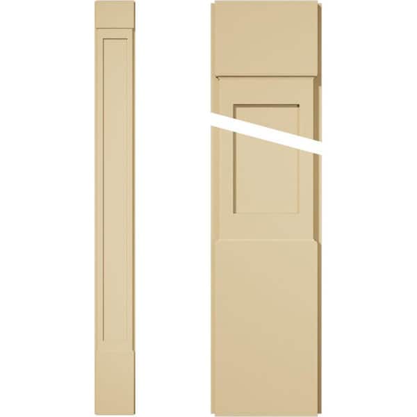 2 in. D x 10 in. W x 102 in. L Primed Polyurethane Pilaster 1- Pack
