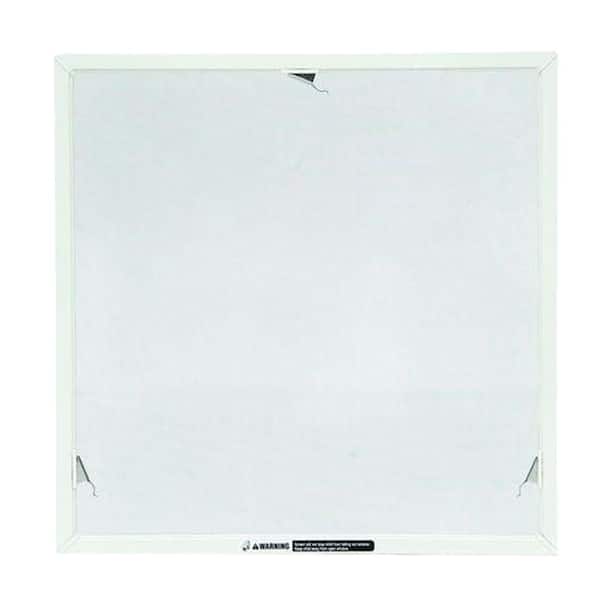 Andersen 31-31/32 in. x 20-5/32 in. 400 Series White Aluminum Awning Window TruScene Insect Screen