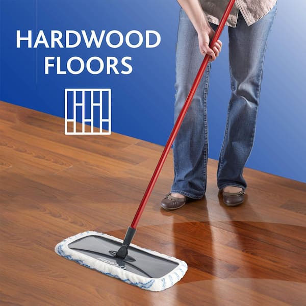 Swivel Sweeper Clean Sweep Cleaner Broom Wooden Floor Replacement Refills 3pk 