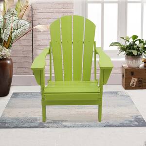 Light Green Waterproof Rust Resistant Folding Plastic Metal Outdoor Lounge Chair