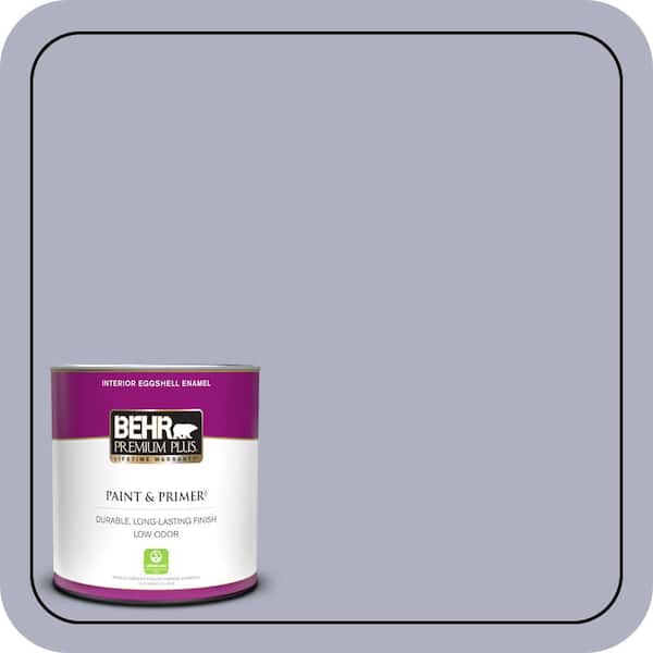 BEHR PREMIUM PLUS 1 qt. #S550-3 Chivalrous Eggshell Enamel Low Odor Interior Paint & Primer