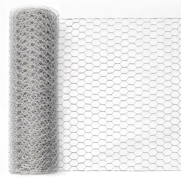 12 in. x 100 ft. Reinforced Anti-Rust Galvanized Wire Mesh for Garden Fencing and Pet Enclosures Precision Welding