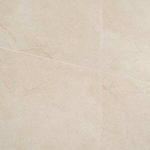 Pallet of Essential Marble Crema Marfil 24 in. x 48 in. Porcelain Floor and Wall Tile (371.76 sq. ft./Pallet)