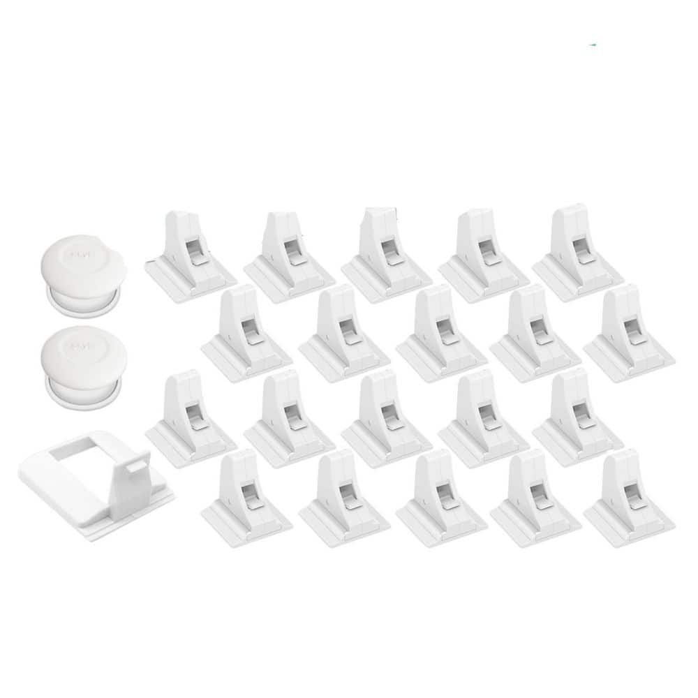 20-Pack Included Magnetic Cabinet Children Safety Locks, No Screws or Tools Needed, 3M Adhesive Child Proof Latches price history on PriceWatchPro